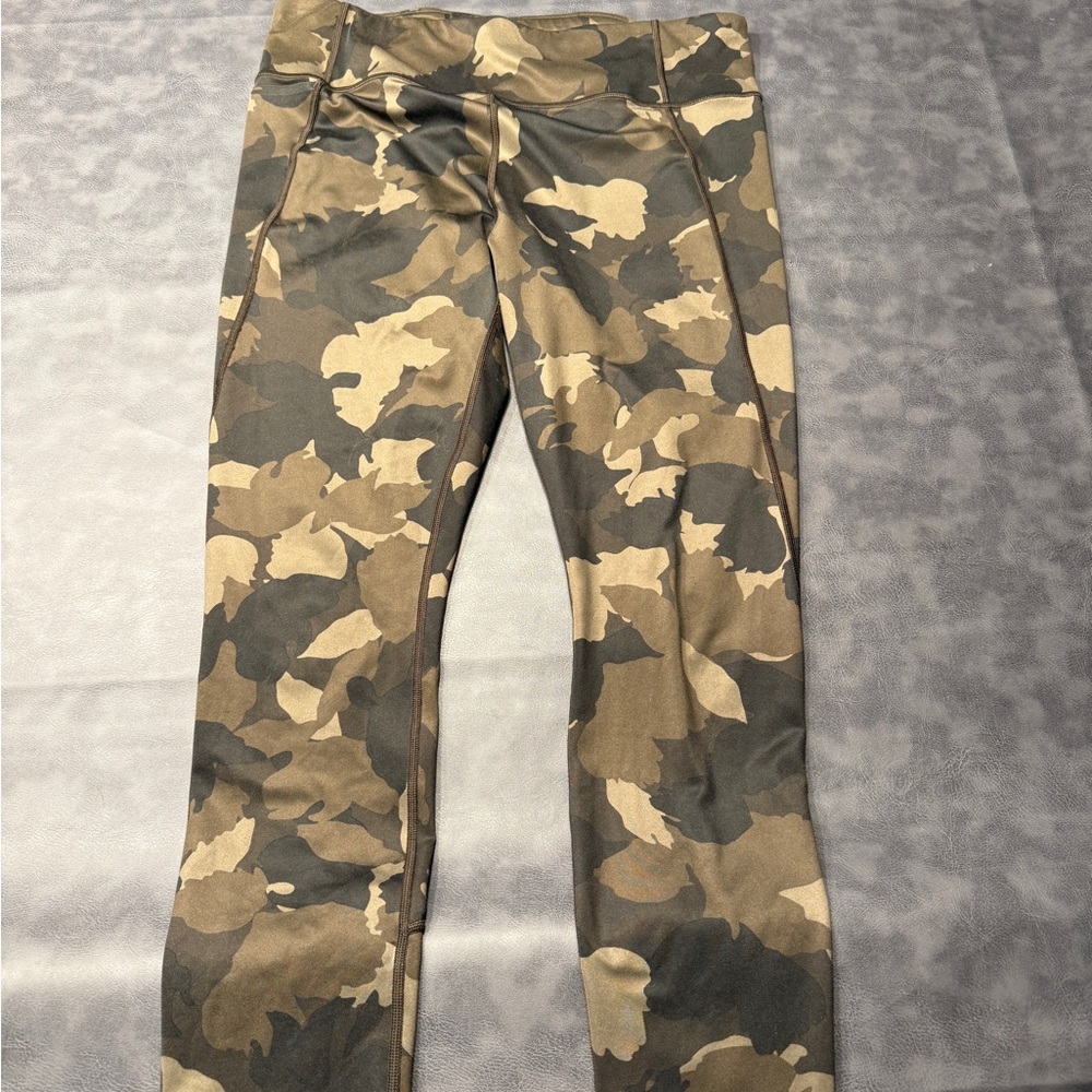 Athleta Camouflage Print Leggings
